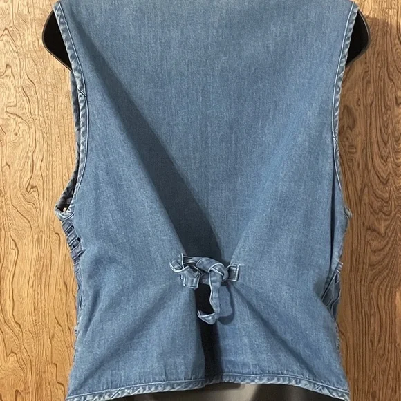 Vintage Denim Vest - Picture 2 of 7